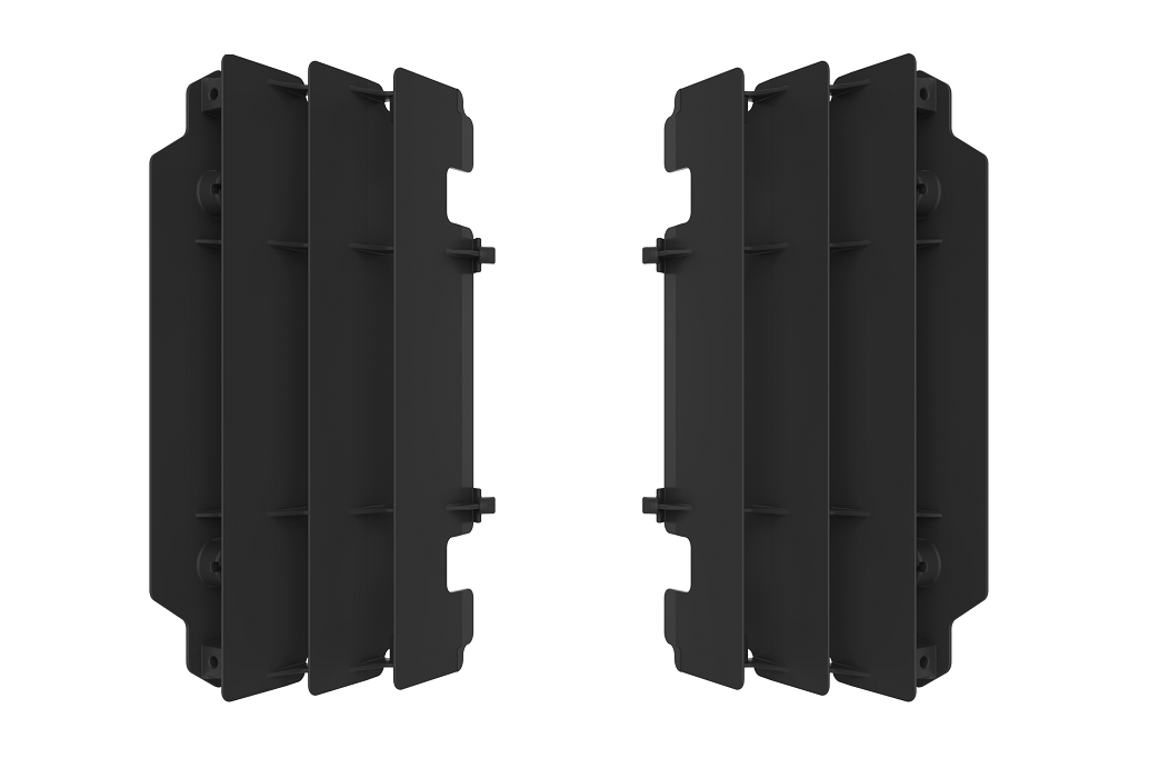 P8472500001 Griglie radiatori KX 250 05-07 nero