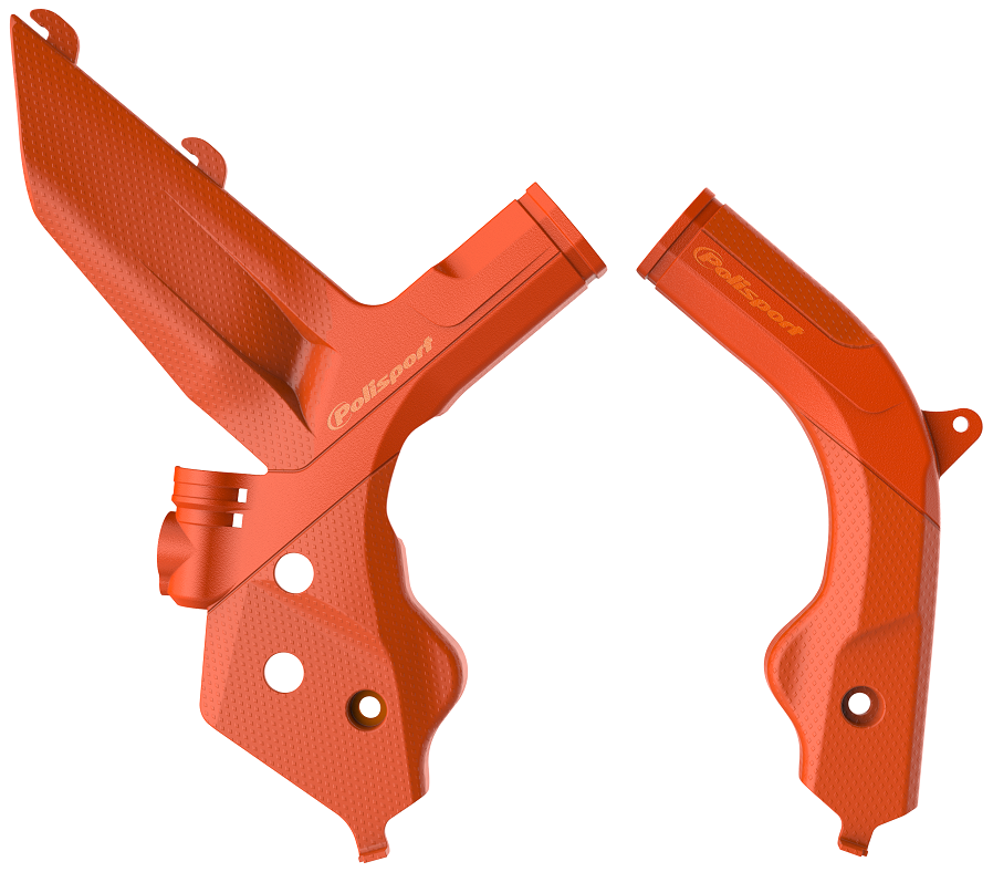 P8472900002 Protezioni telaio POLISPORT - KTM - Arancione