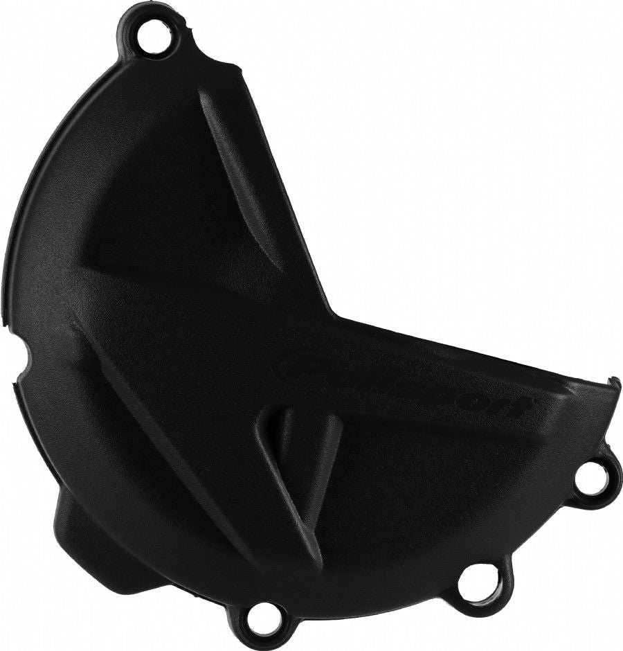 P8478800001 Protezione coperchio frizione POLISPORT - GASGAS - Nero