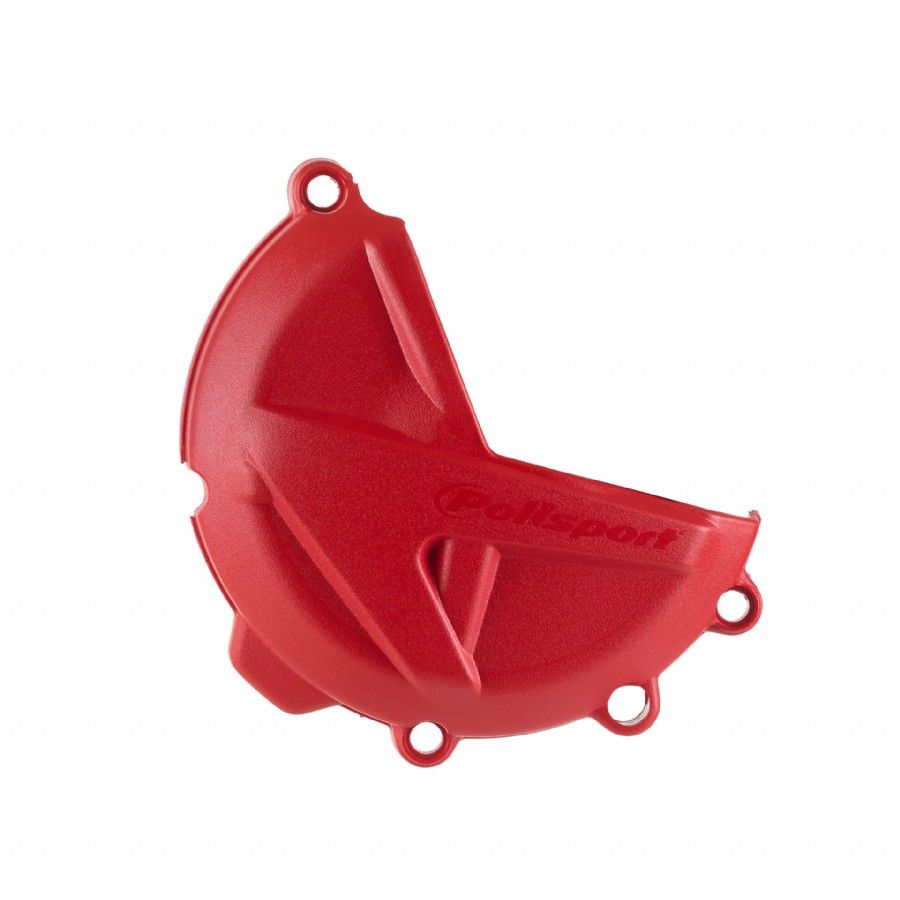P8478800002 Protezione coperchio frizione POLISPORT - GASGAS - Rosso