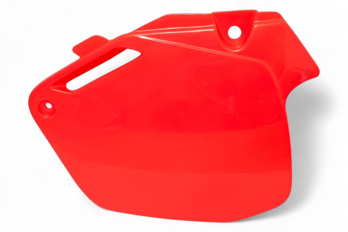 P8494700002 Portanumeri laterali HONDA rosso fluo