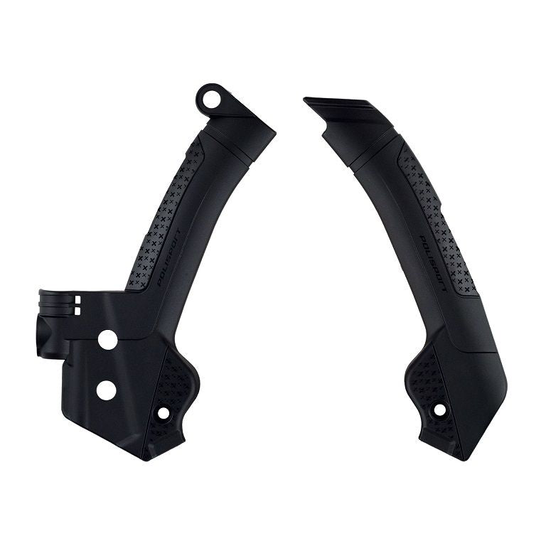 P8500200001 Protezioni telaio POLISPORT - HUSQVARNA - Nero