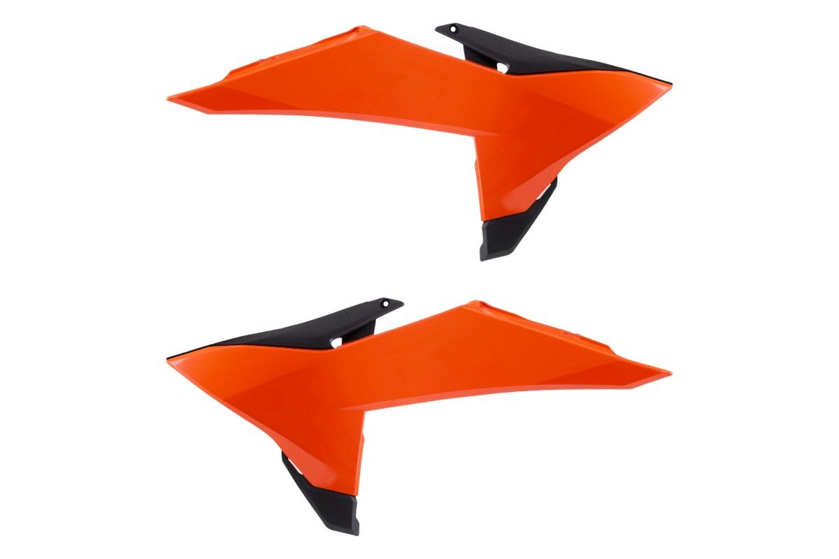 P8506100001 Convogliatori radiatore KTM arancione16/nero