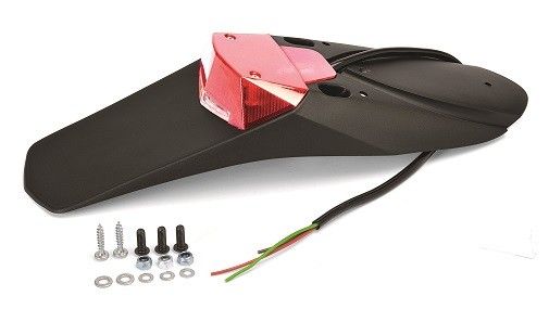 P8563000001 Prolunga portatarga universale POLISPORT con luce stop e posizione - Non omologata