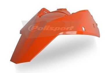 P8567900008 Parafango posteriore con portanumeri laterali KTM arancione