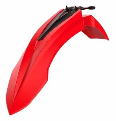 P8574700001 Parafango anteriore con supporto di rinforzo BETA rosso