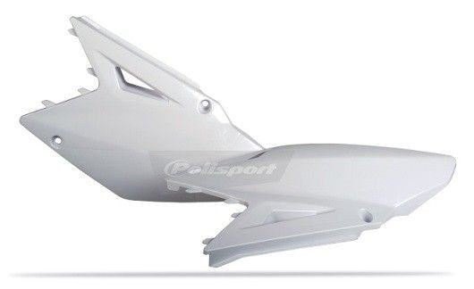 P8601500003 Portanumeri laterali con protezione calore SUZUKI bianco