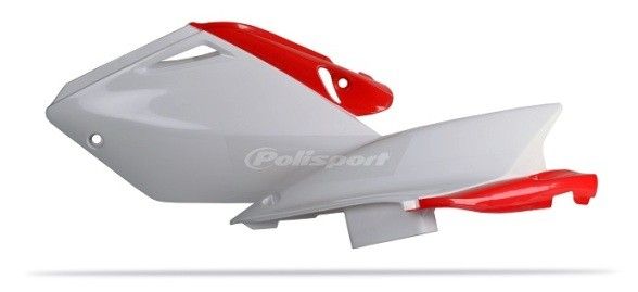 P8601800001 Portanumeri laterali HONDA rosso cr04/bianco