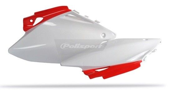 P8603900001 Portanumeri laterali HONDA rosso cr04/bianco