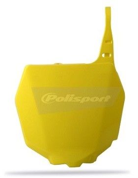 P8660400002 Tabella portanumero SUZUKI giallo rm01
