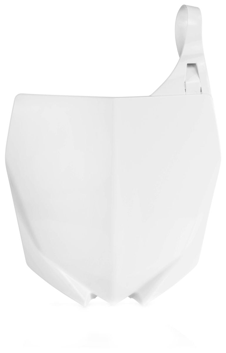 P8665500001 Tabella portanumero YAMAHA bianco