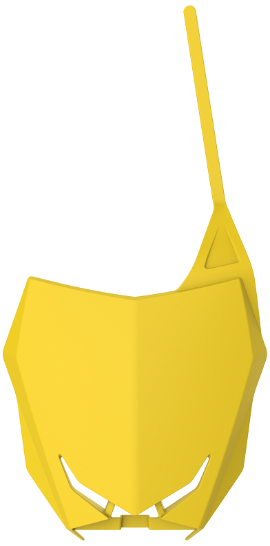 P8666600004 Tabella portanumero giallo rm01 per kit restyling RM