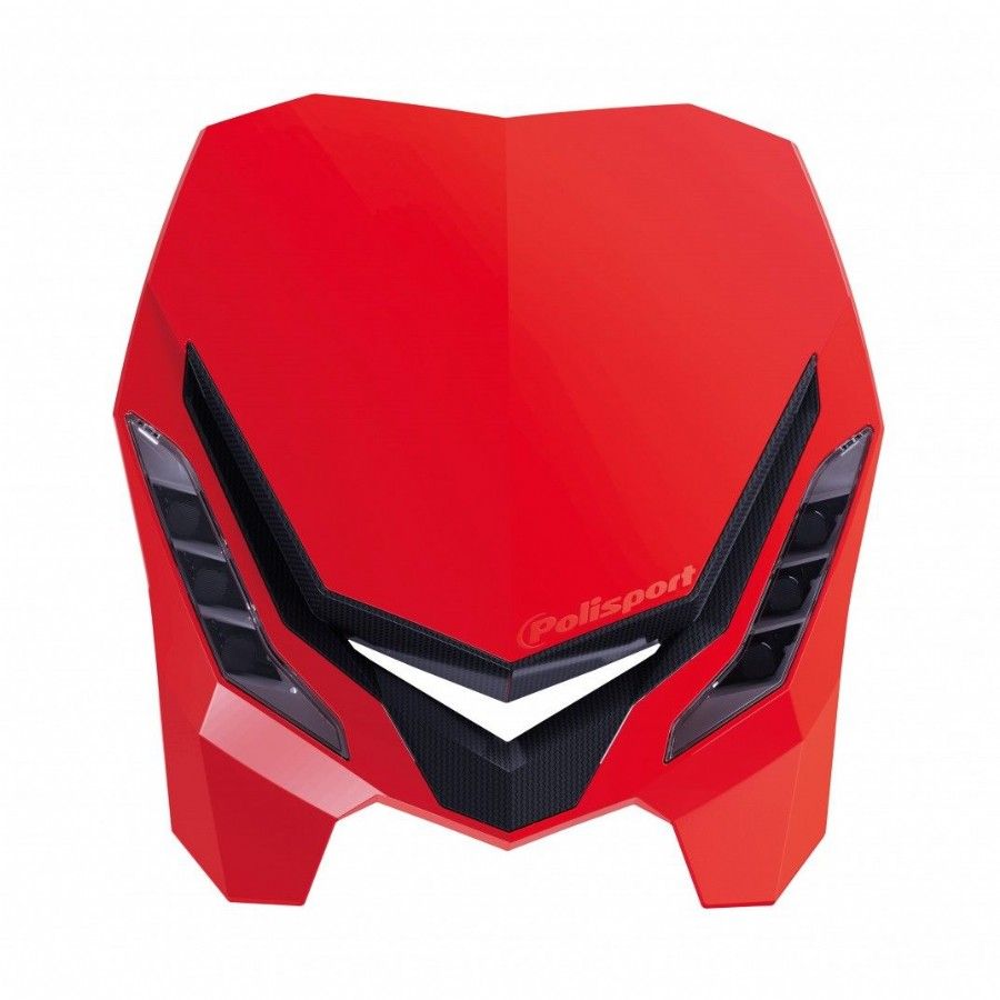 P8670800004 Portafaro E-BLAZE rosso cr04/nero