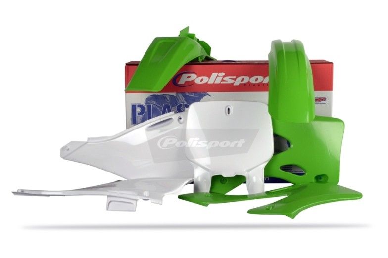 P90089 Kit plastiche KAWASAKI Verde/Bianco