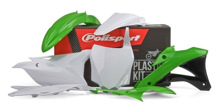 P90632 Kit plastiche KAWASAKI Verde05/Bianco