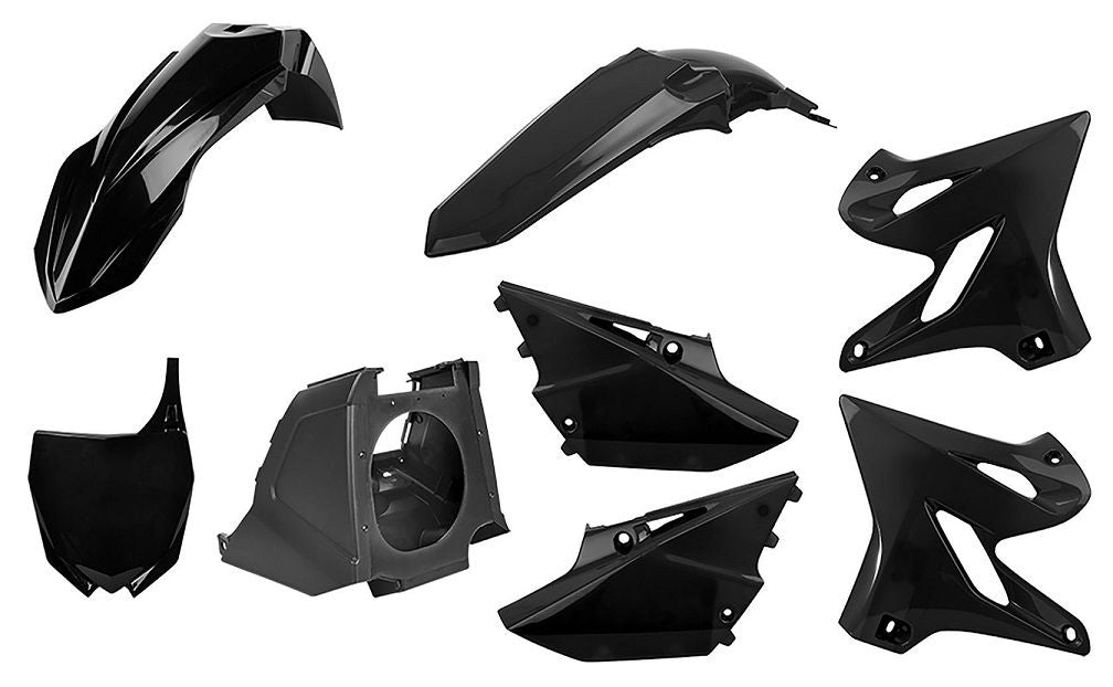 P90718 Kit plastiche restyling YZ 125/250 02-14 Nero