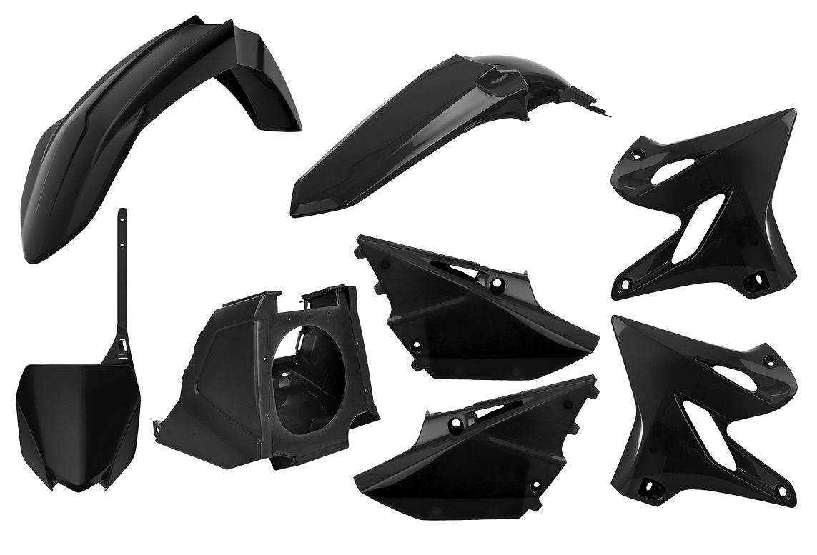 P90901 Kit plastiche restyling per 125/250 YZ 02-14 Nero YZF style