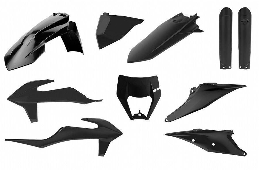 P91017 Kit plastiche KTM Nero