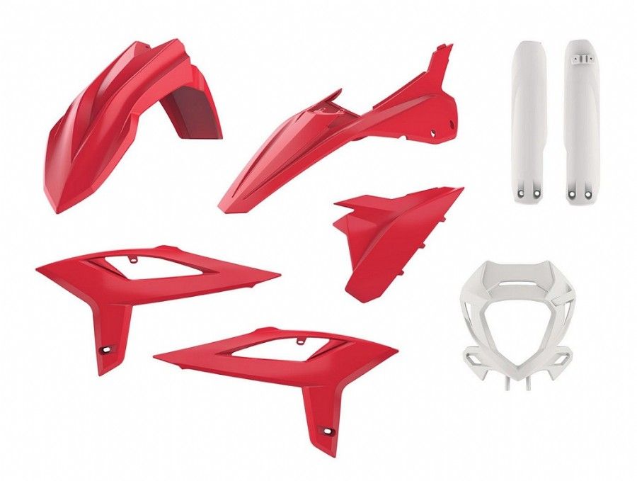 P91024 Kit plastiche BETA Rosso/Bianco