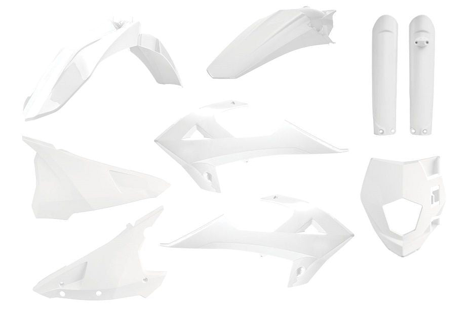 P91031 Kit plastiche GASGAS RIEJU Bianco