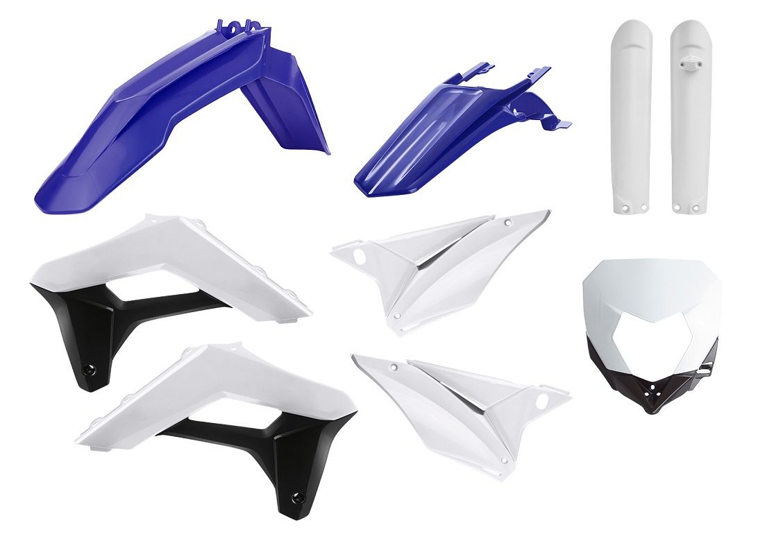 P91038 Kit plastiche SHERCO Blu/Bianco