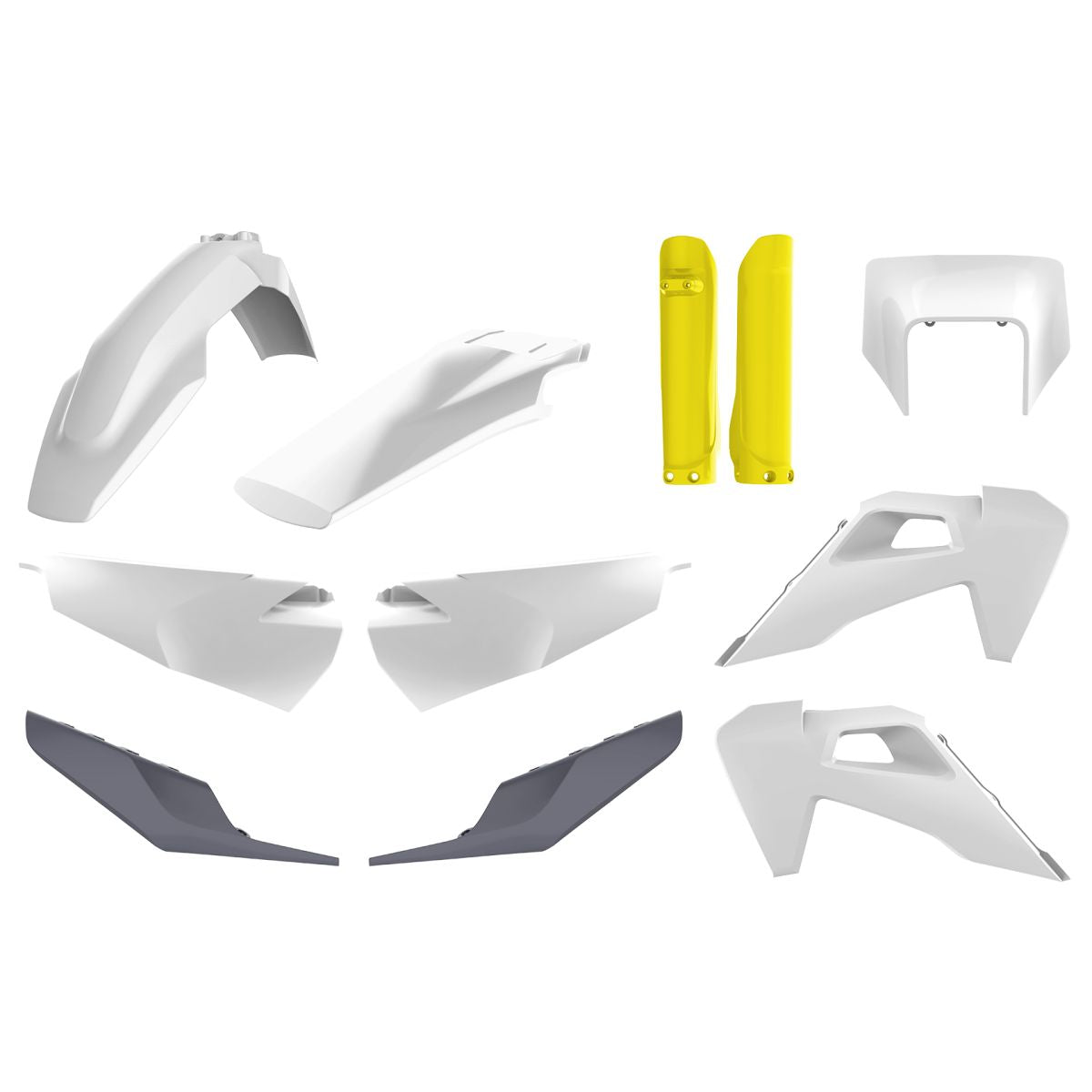 P91124 Kit plastiche HUSQVARNA Bianco20/Nardo grey