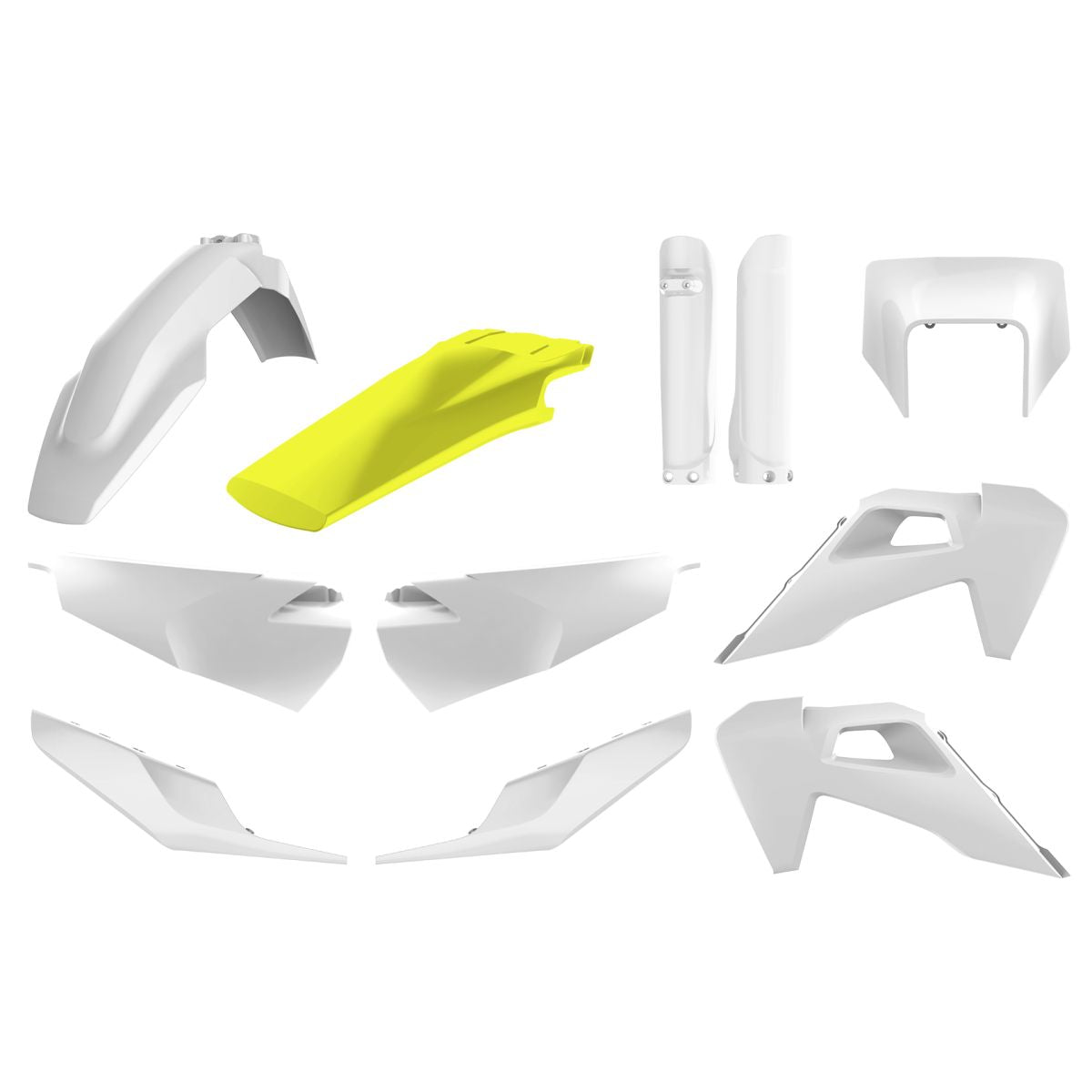 P91324 Kit plastiche HUSQVARNA Bianco20/Giallo
