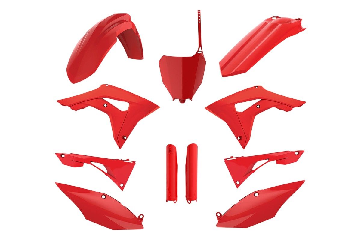 P91537 Kit plastiche HONDA Rosso cr04