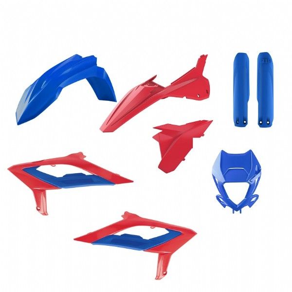 P91592 Kit plastiche BETA Rosso/Blu