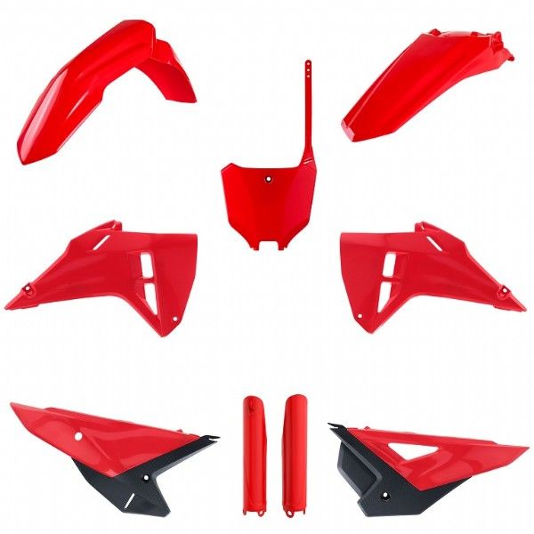 P91598 Kit plastiche HONDA Rosso cr04