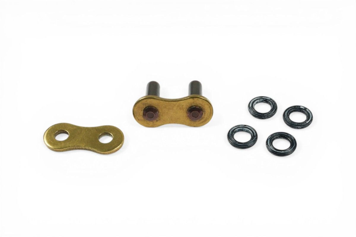 RKMR520XSOG Maglia ribadire RK - per catena 520 XSO - Oro