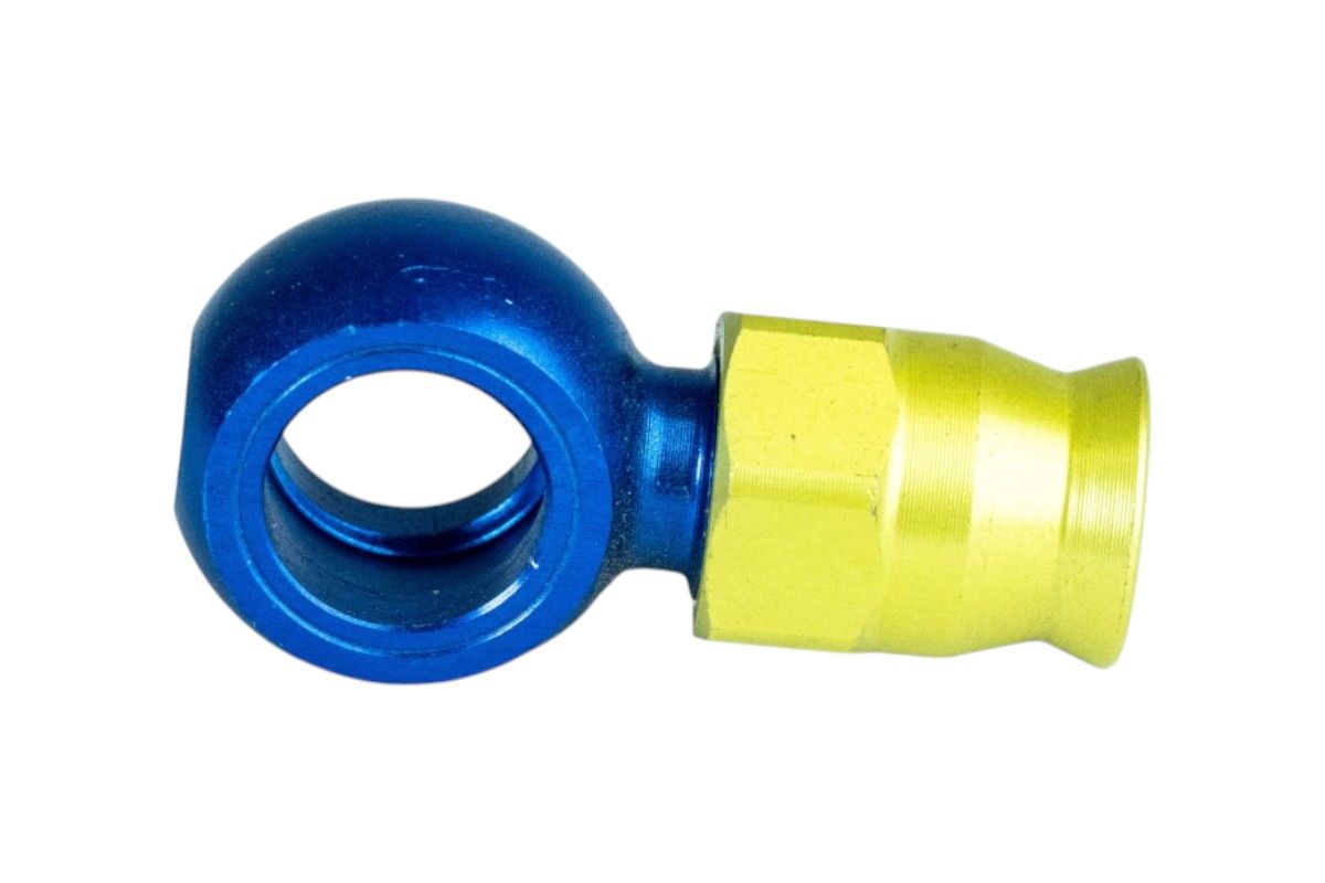 RTF014 Raccordo occhiello diritto compatto in lega leggera
