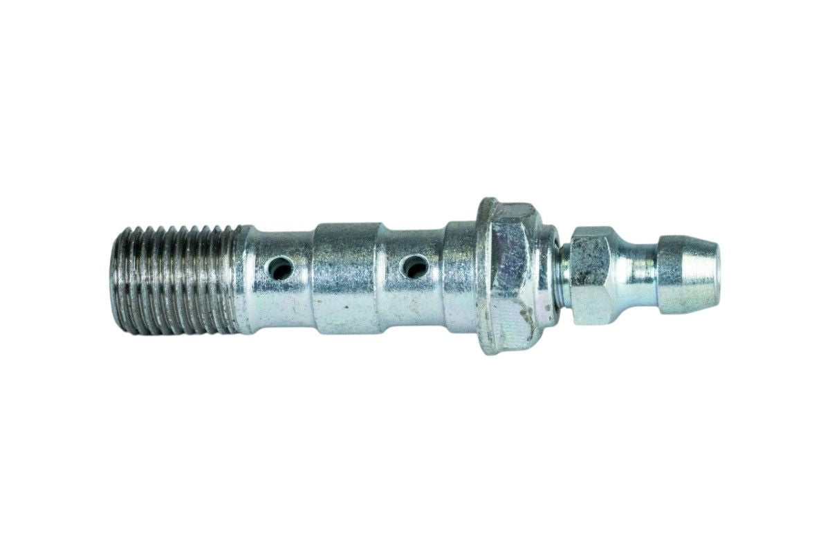 RTF042 Vite lunga forata con spurgo M10x1 in metallo