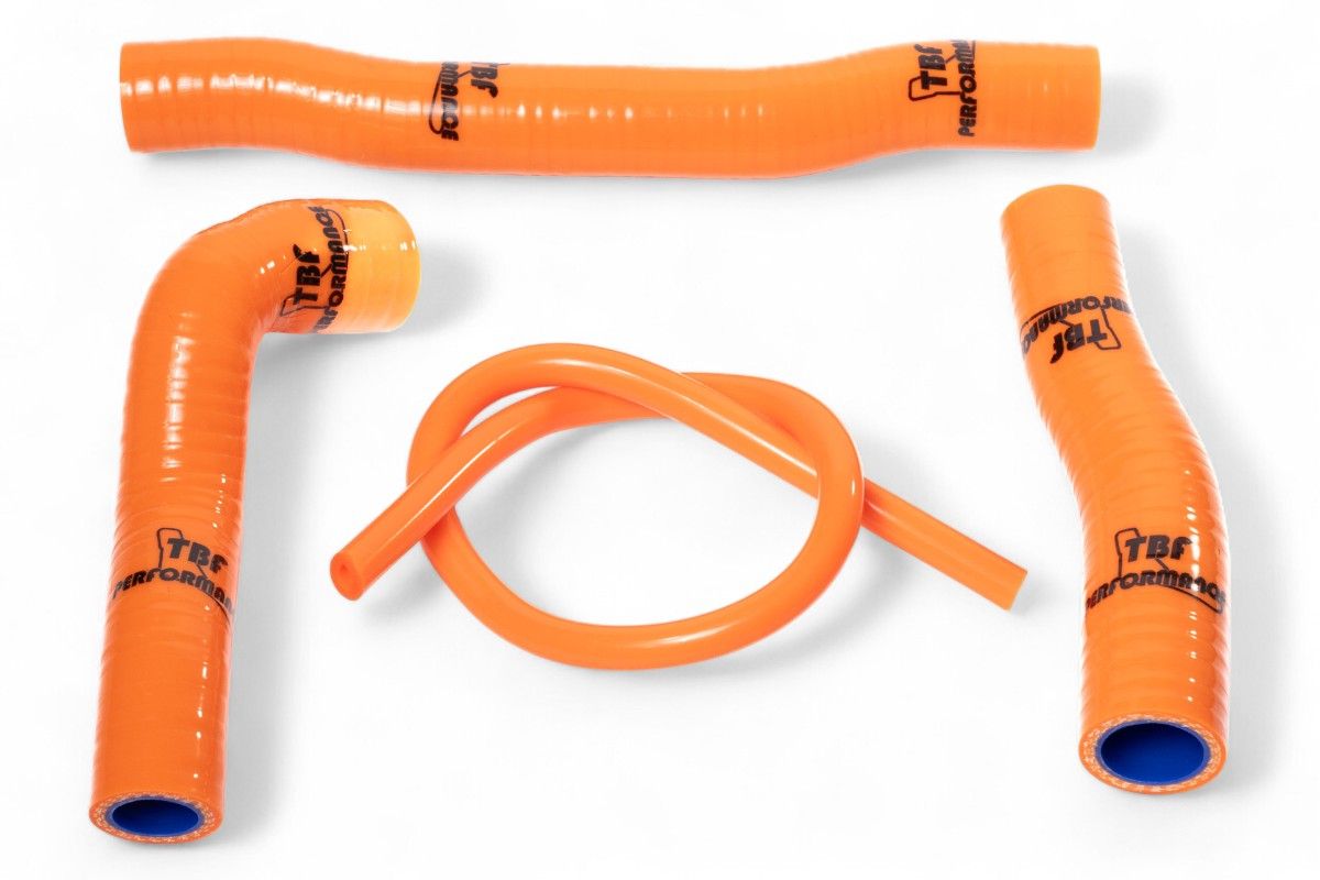 TB67428A Manicotti radiatore TBF - KTM 125/150 19-22 arancione