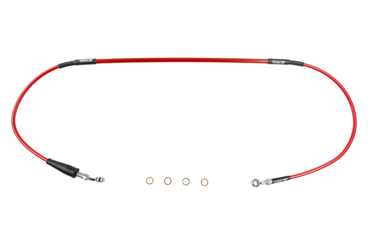 TFH21069R Tubo freno anteriore VENHILL - CRF 250/450 R rosso