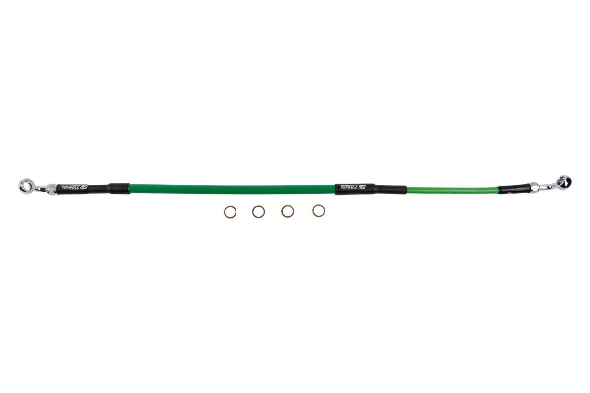 TFK22019V Tubo freno posteriore VENHILL - KX 250/450 F verde