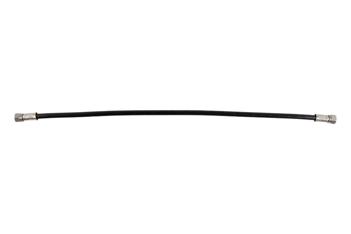 TFU0500 Tubo freno universale pre-assemblato carbon look, lunghezza 50cm (con guaina da 30cm)