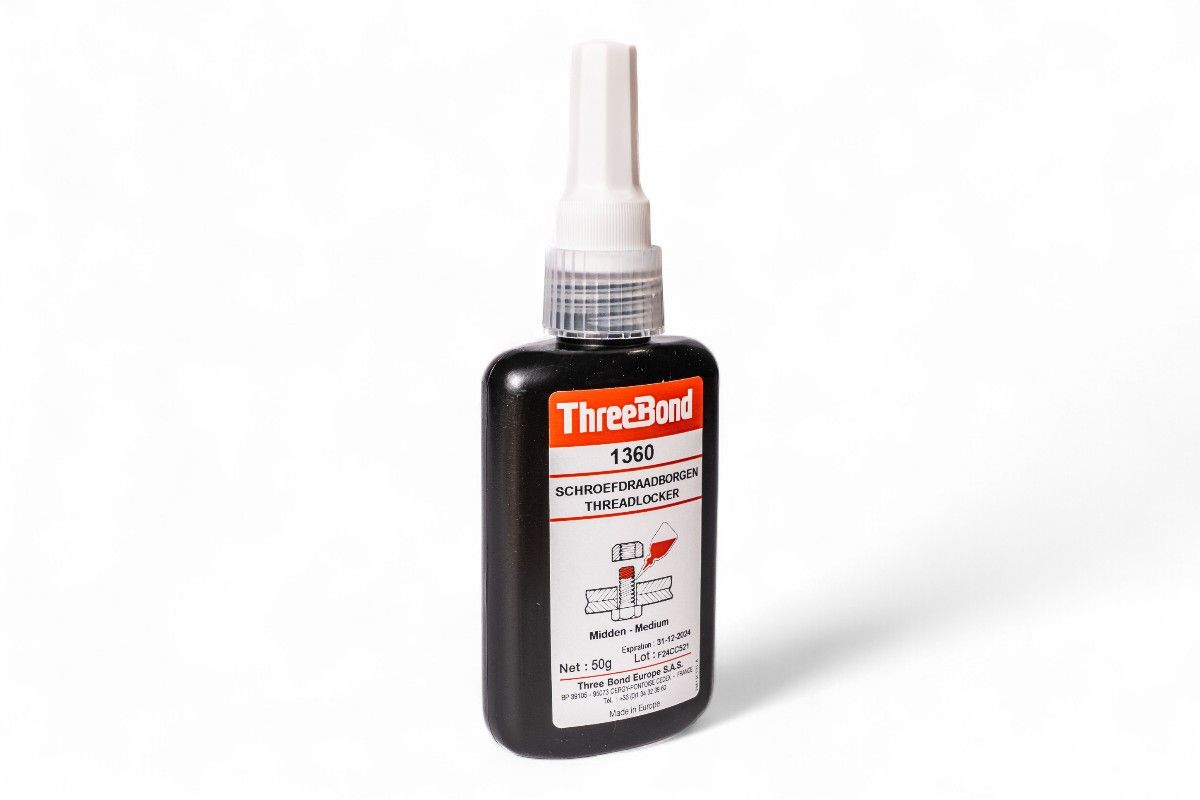 TTB1360 Frena filetti medio per alte temperature THREEBOND, colore rosso - 50 g