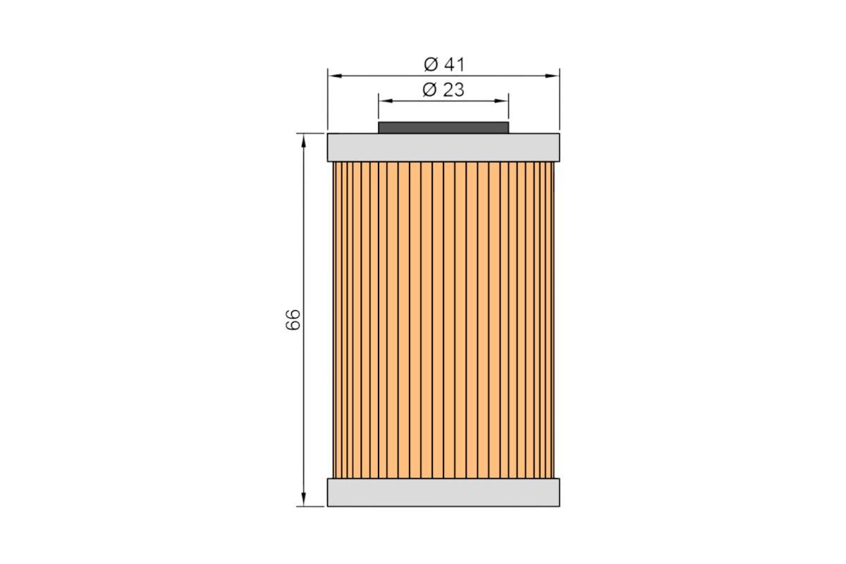 TW140013 Filtro olio TWIN AIR - BETA HUSABERG HUSQVARNA KTM
