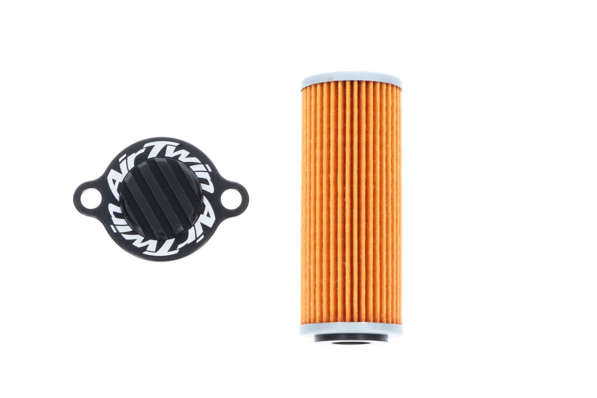 TW160370 Coperchio filtro olio TWIN AIR - TRIUMPH TF - Nero