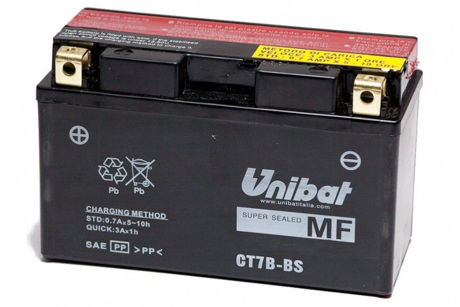 UB006MF Batteria UNIBAT MF CT7B-BS / YT7B-BS