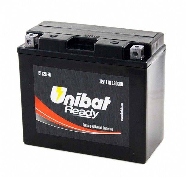 UB013RD Batteria UNIBAT Ready CT12B-FA / YT12B-BS