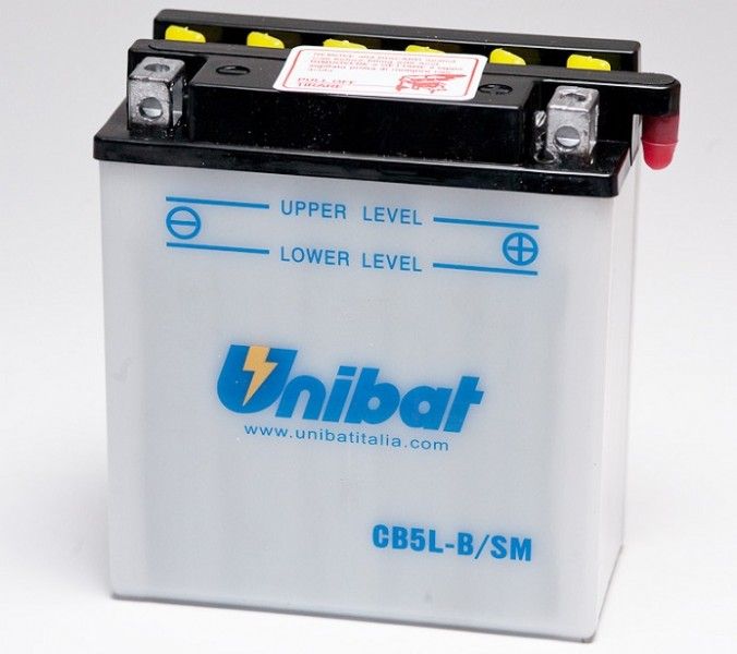 UB022ST Batteria UNIBAT Standard CB5L-B-SM / YB5L-B