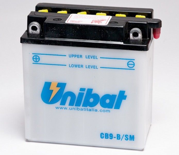 UB024ST Batteria UNIBAT Standard CB9-B-SM / YB9-B