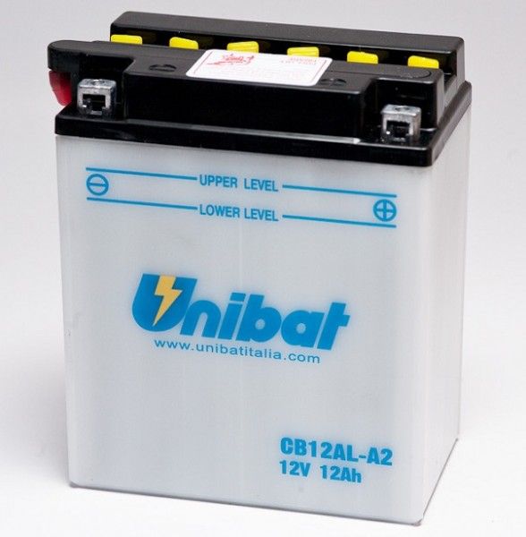 UB028ST Batteria UNIBAT Standard CB12AL-A2-SM / YB12AL-A2