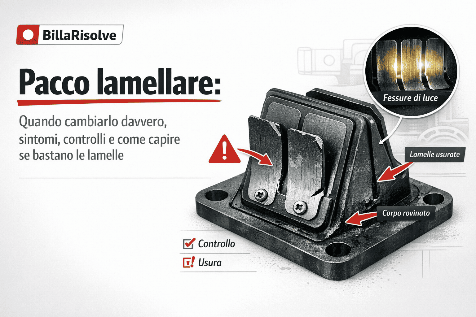 Pacco lamellare: quando cambiarlo davvero, sintomi, controlli e come capire se bastano le lamelle