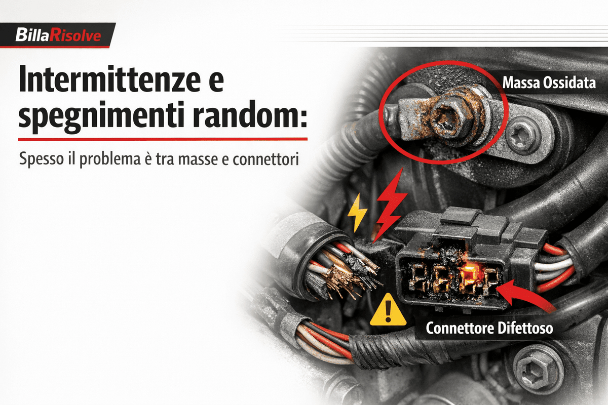 Scooter e moto si spengono a caso? Controlla masse e connettori