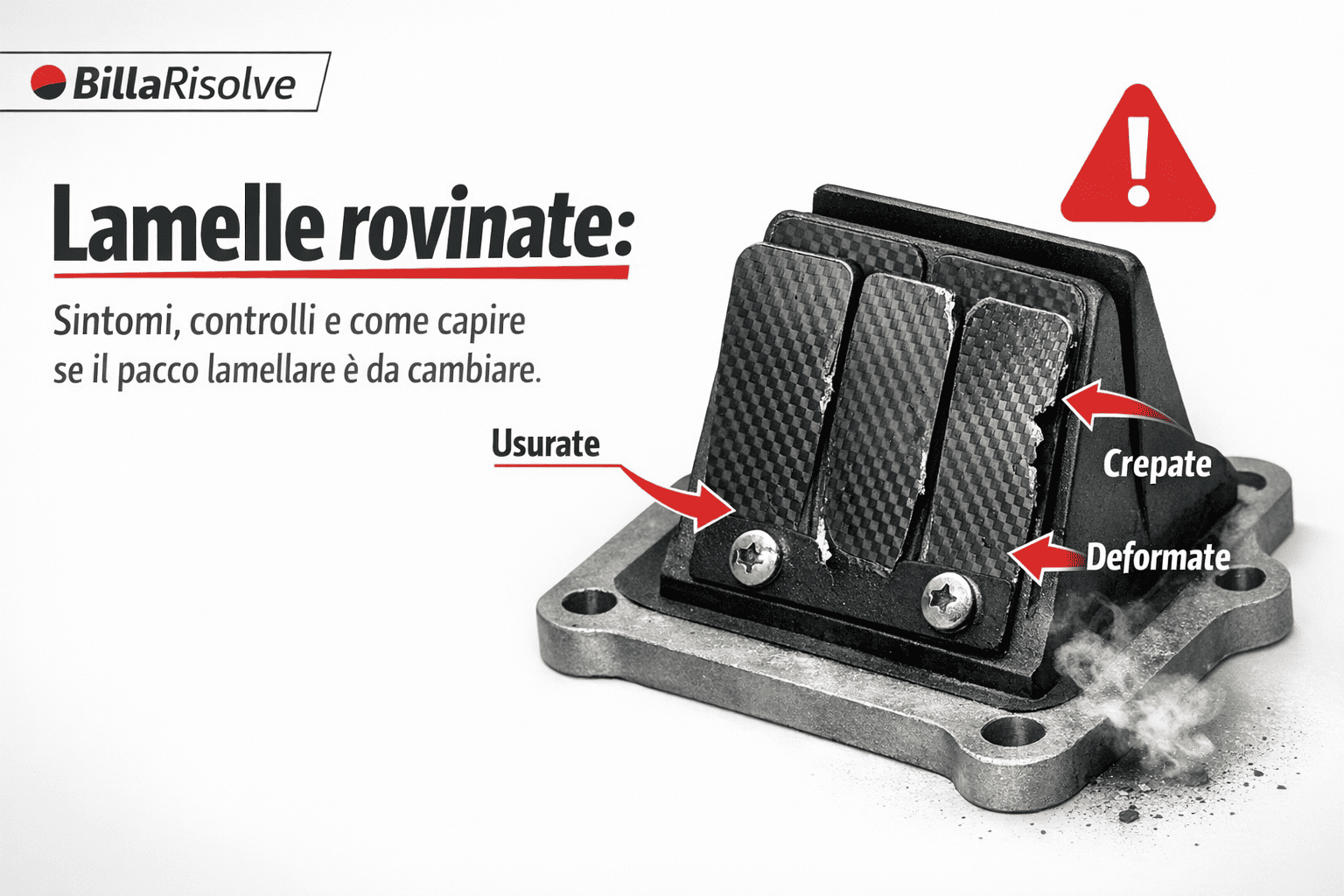 Lamelle rovinate: sintomi, controlli e come capire se il pacco lamellare è da cambiare