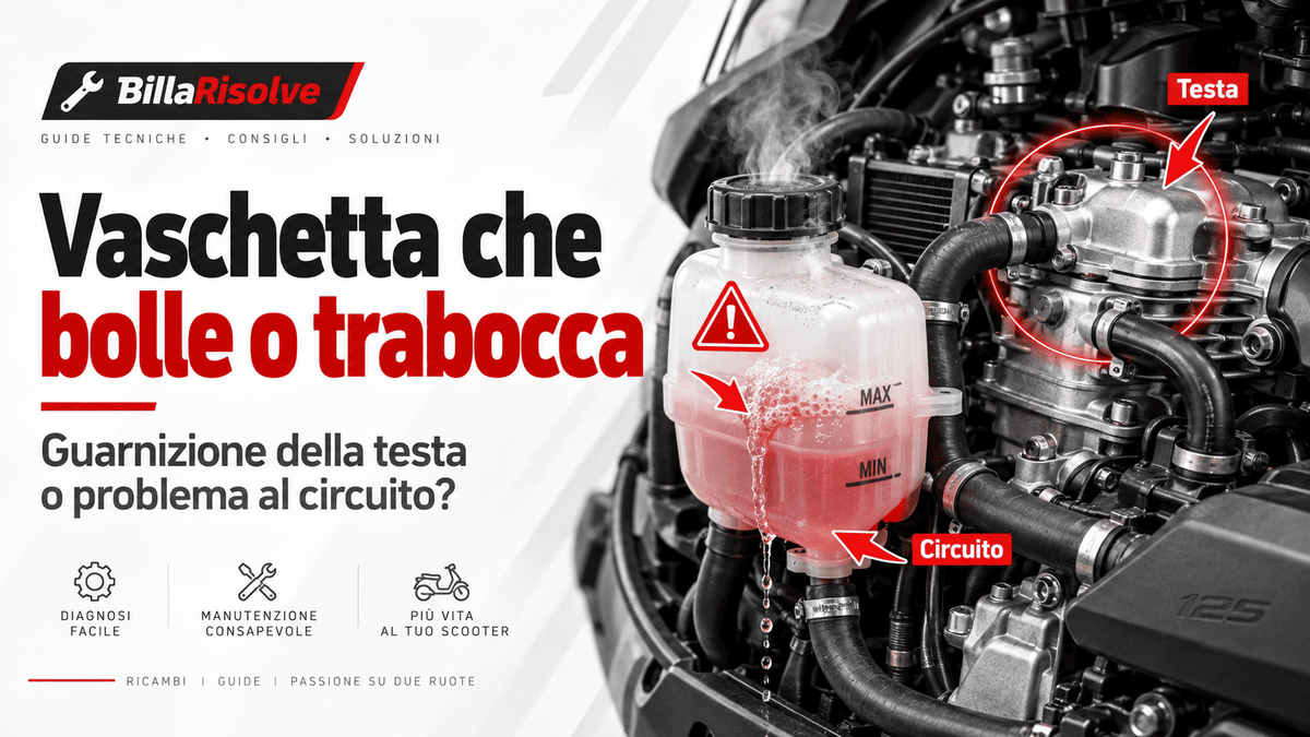 Vaschetta che bolle o trabocca: guarnizione della testa o circuito?