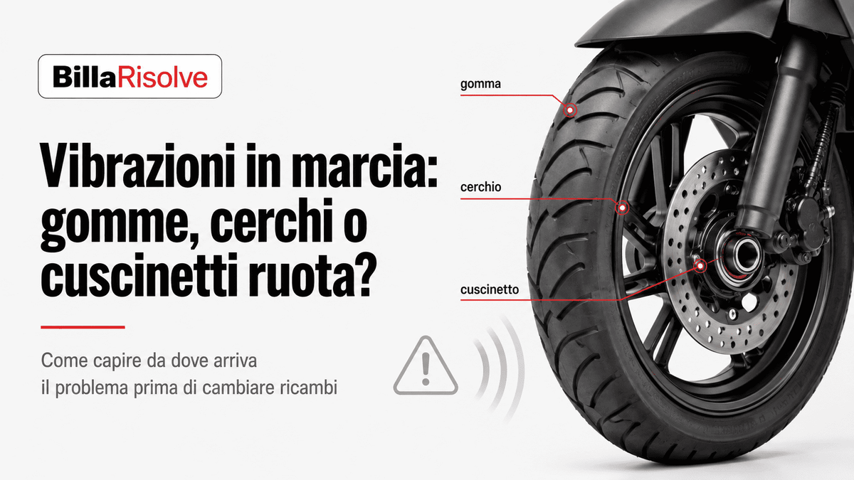 Vibrazioni in marcia: gomme, cerchi o cuscinetti ruota?